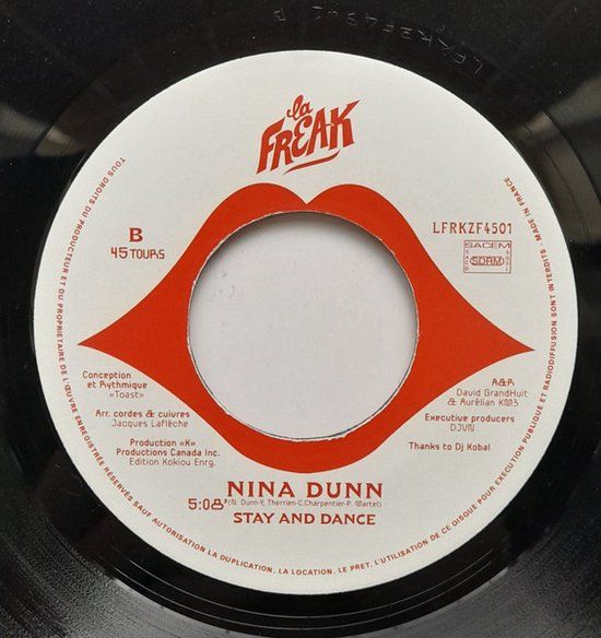 Nina Dunn – If You Want My Love / Stay And Dance 7" reissue