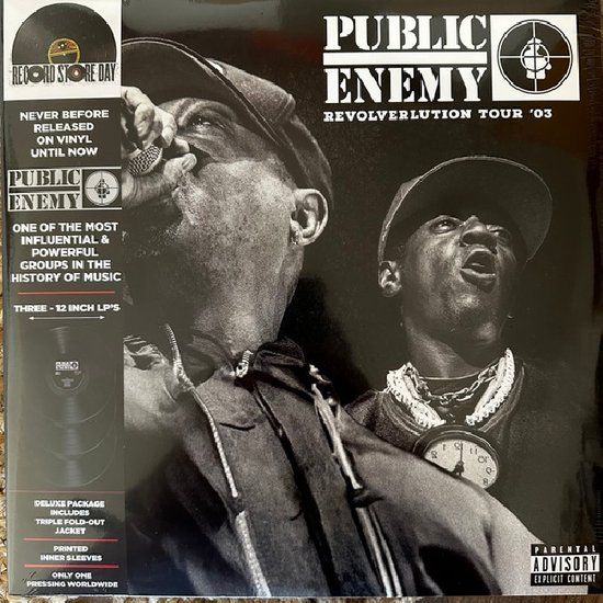 Public Enemy - Revolverlution Tour 2003 ( 3 LP)
