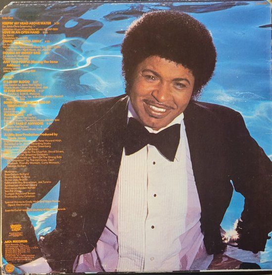 Ted Taylor – Keepin' My Head Above Water - LP cut out