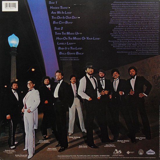 Tierra – Bad City Boys - LP - cut out