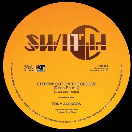 Tony Jackson - Steppin&#39; Out On The Groove -12&quot;