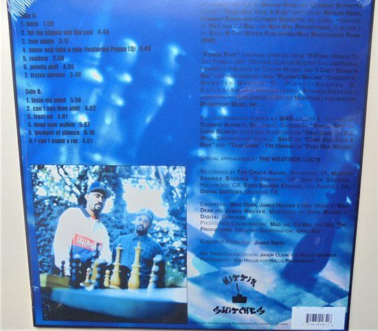 Mad Cj Mac - True Game - lp