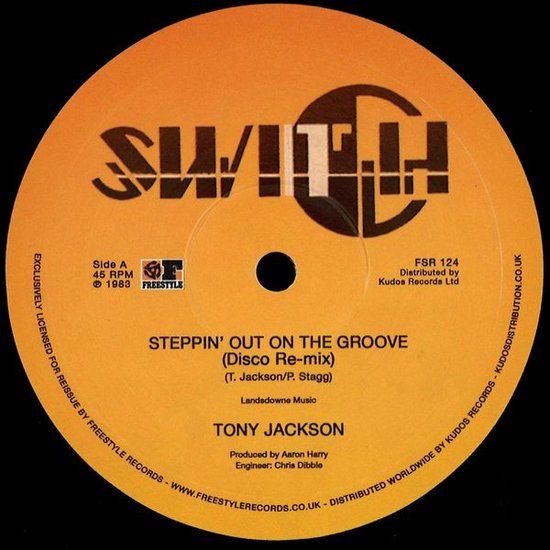 Tony Jackson – Steppin&#39; Out On The Groove - 12&quot; reissue 2022
