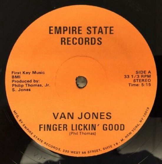 van jones - Finger Lickin&#39; Good - 12 &quot; reissue
