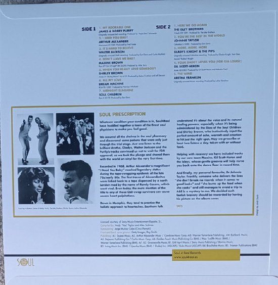 Various – Soul Prescription - LP