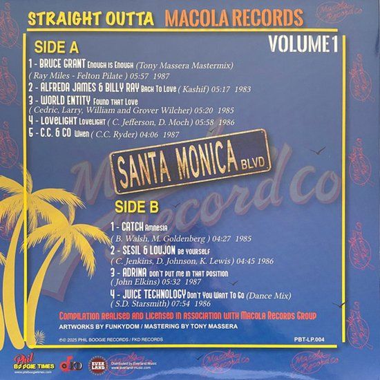 Various – Straight Outta Macola Records Volume 1 - LP