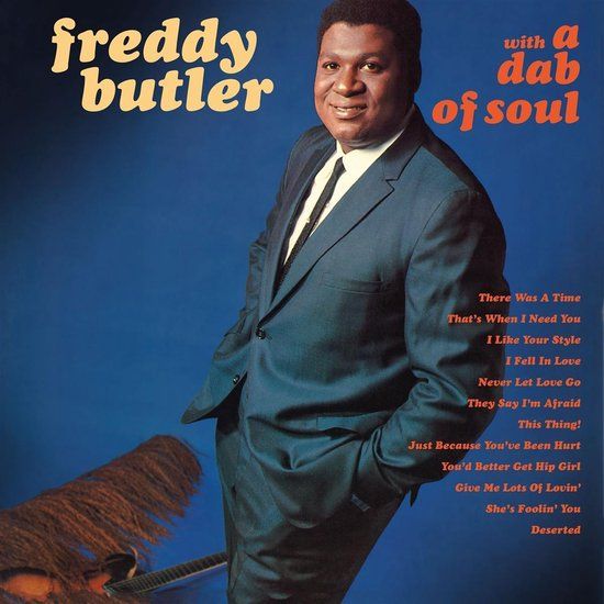 Freddy Butler - With A Dab Of Soul - lp