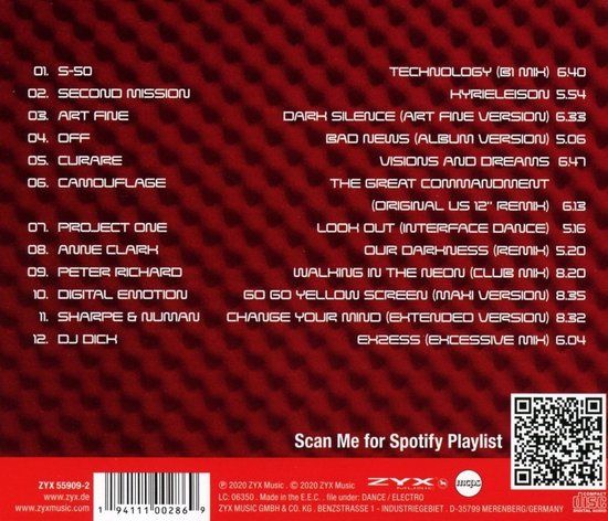 80s Electro Tracks Vol.4  - cd