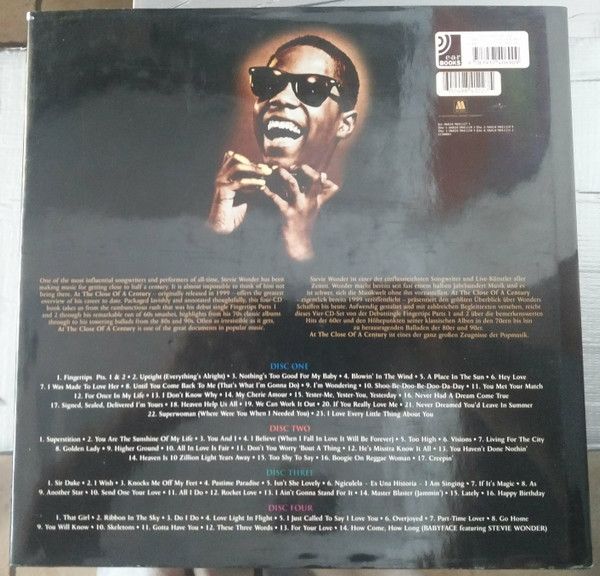 Stevie Wonder  - At The Close Of A Centur- cd box