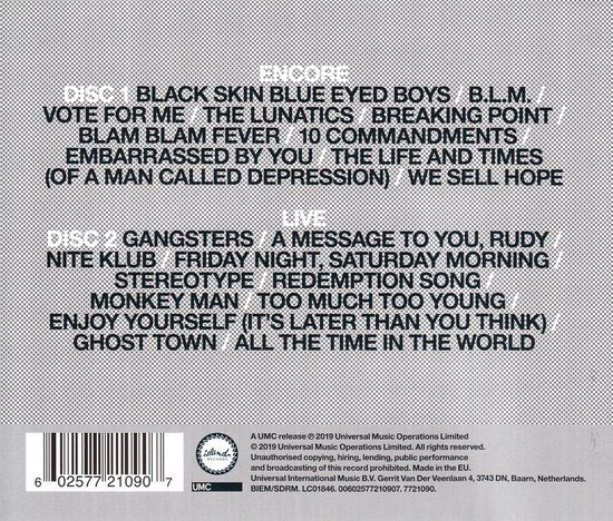 The Specials - Encore (Limited Deluxe Edition) - cd
