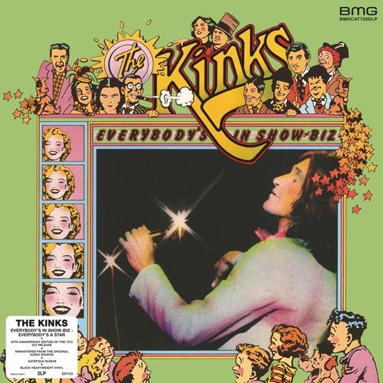 the Kinks - Everybody&#39;s in Show-biz - lp
