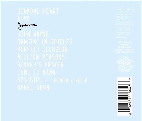 Lady Gaga - Joanne (CD)