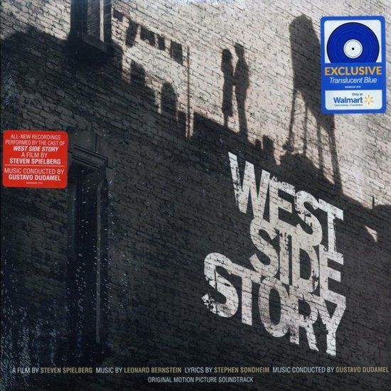 Leonard Bernstein &amp; Stephen Sondheim: West Side Story - Original Soundtrack (Blue Translucent) [2xWinyl]