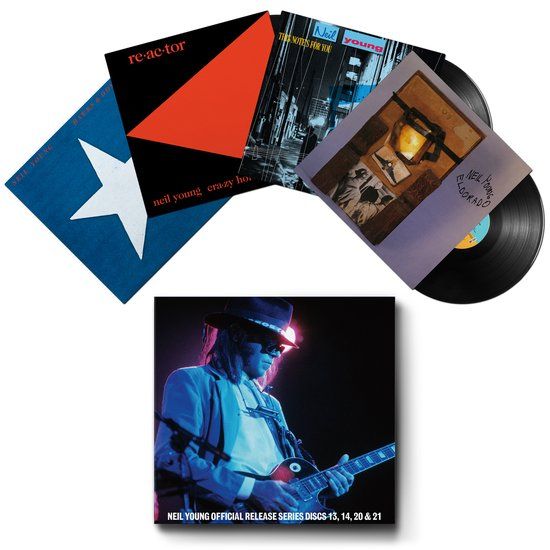 Neil Young -Official Release Series Discs 13, 14, 20 &amp; 21 - lp box