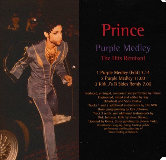Prince - Purple Medley  - CDM