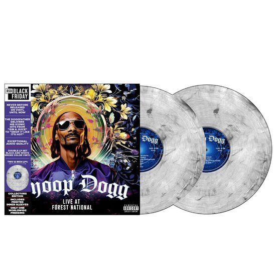 Snoop Dogg - Live at Forest National, 2005 (Black &amp; White Smoke 2LP/Black Friday 2024)