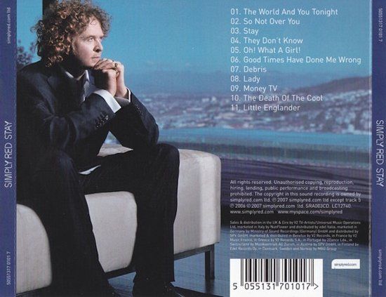 Simply Red - Stay cd