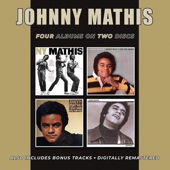 Johnny Mathis -The Heart Of A Woman + Bonus Tracks / When Will I See You Again / I Only Have Eyes For You / Mathis Is...