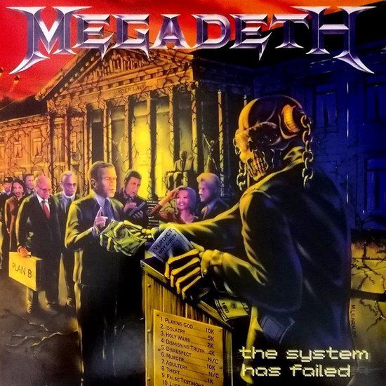 Megadeth - The System Has Failed - lp