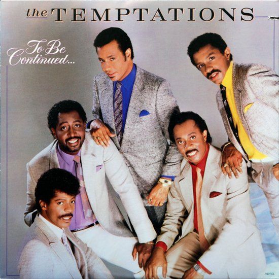 Temptations - To Be Continued - lp cut out