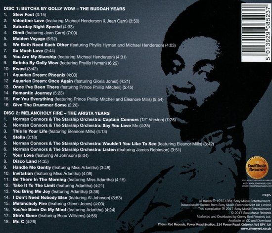 Norman Connors - Valentine Love: The Buddah/Arista Anthology - cd