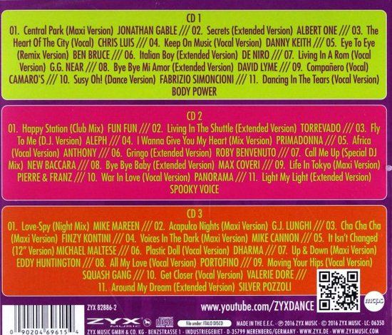 ZYX Italo Disco Collection 22 cd