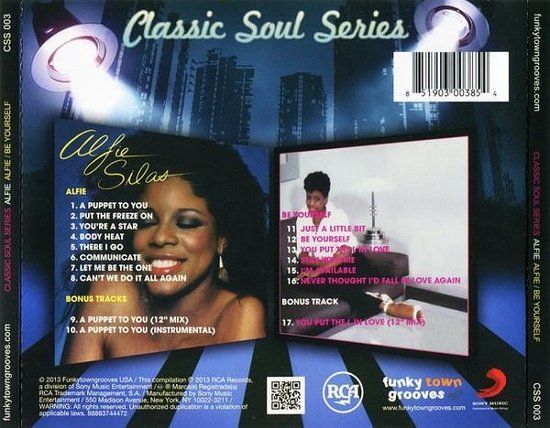 Alfie Silas - Alfie / Be Yourself - cd