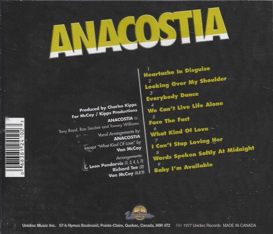 Anacostia -Anacostia -cd