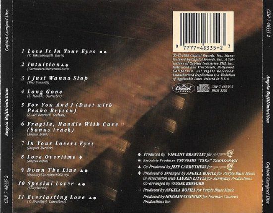 Angela Bofill – Intuition