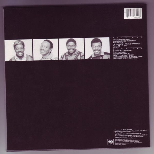 the Manhattans - Back To Basics