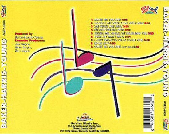 Baker/Harris/Young -B.h.y. - cd