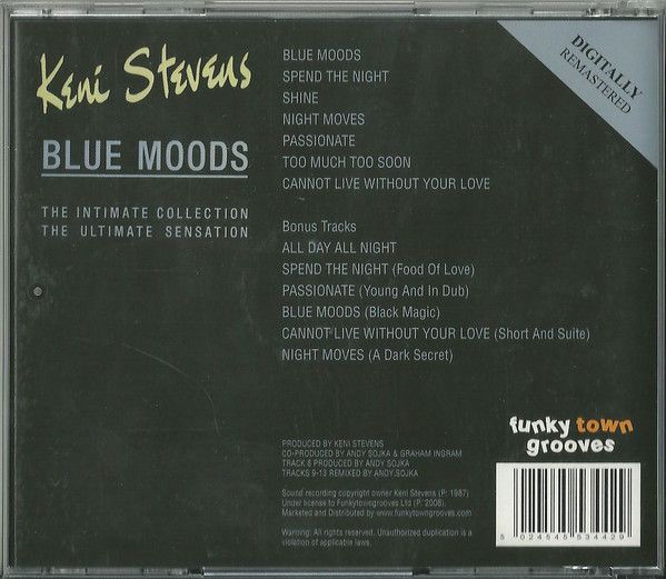 Keni Stevens – Blue Moods - cd