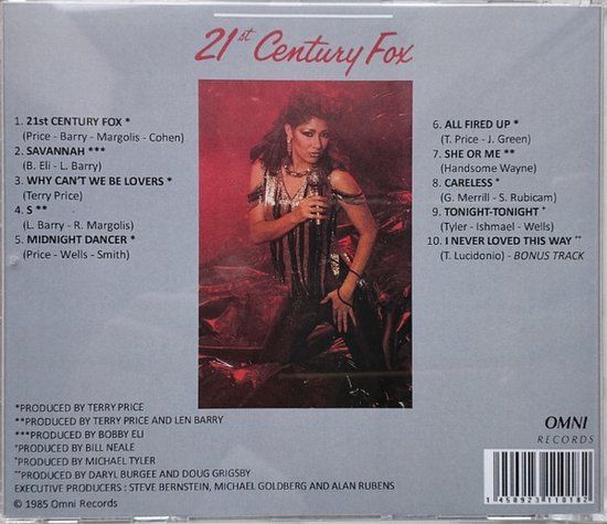 Brandi Wells – 21st Century Fox - CD
