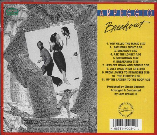 Arpeggio - Breakout  - cd