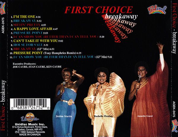 First Choice – Breakaway - cd