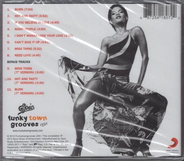 Melba Moore – Burn  - cd