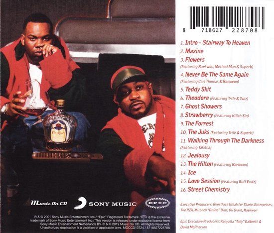 Ghostface Killah -Bulletproof Wallets - cd