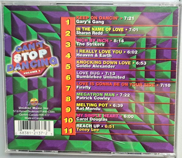 Can't Stop Dancing : Volume 7