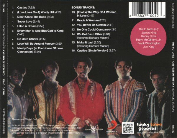 The Futures – Castles In The Sky  - cd