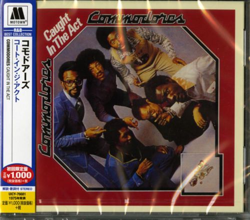 Commodores – Caught In The Act - cd
