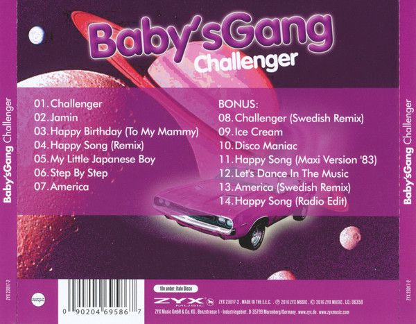 Baby's Gang – Challenger (Deluxe Edition) cd