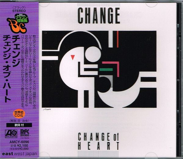 Change – Change Of Heart - cd - Als nieuw met OBI strip