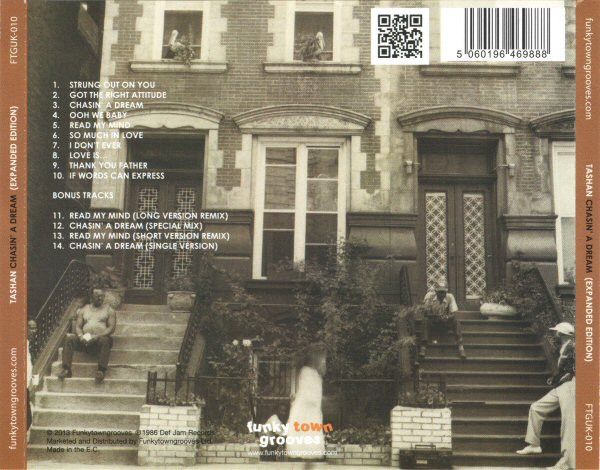 Tashan – Chasin' A Dream - cd
