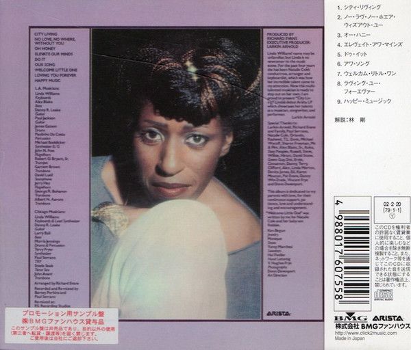 Linda Williams – City Living - cd