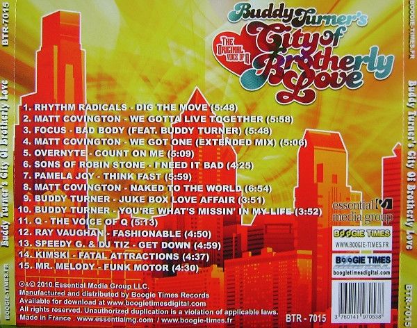 Buddy Turner's City Of Brotherly Love