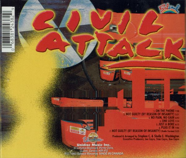 Civil Attack  – Civil Attack - cd