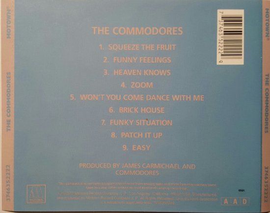 Commodores – Commodores - CD