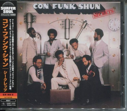 Con Funk Shun – Secrets - cd  Als nieuw met obi strip