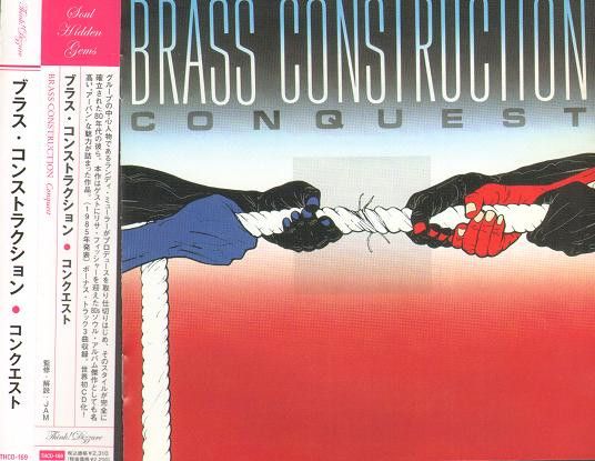 Brass Construction – Conquest - cd Met OBI strip als nieuw