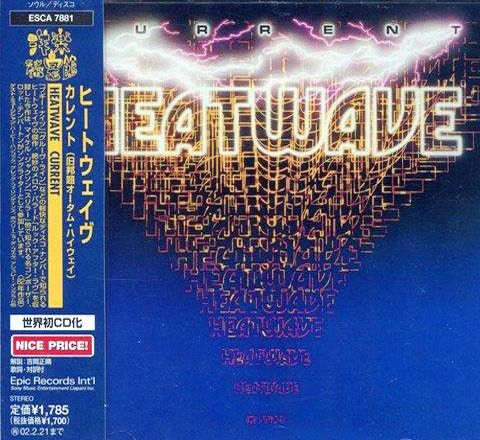 Heatwave – Current - cd  - als nieuw + obi strip